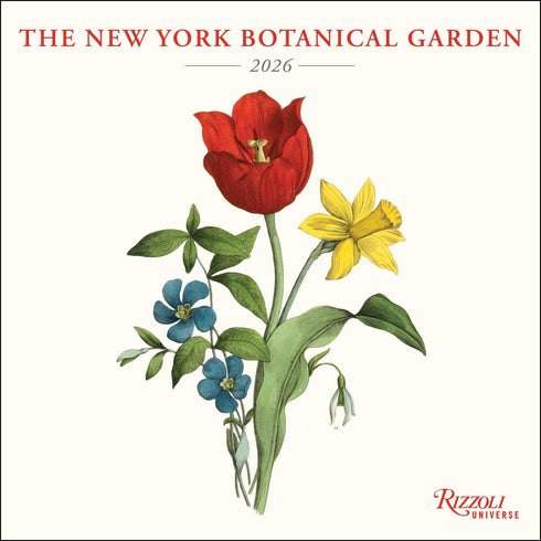 NEW YORK BOTANICAL GARDEN 2026 WALL CALENDAR